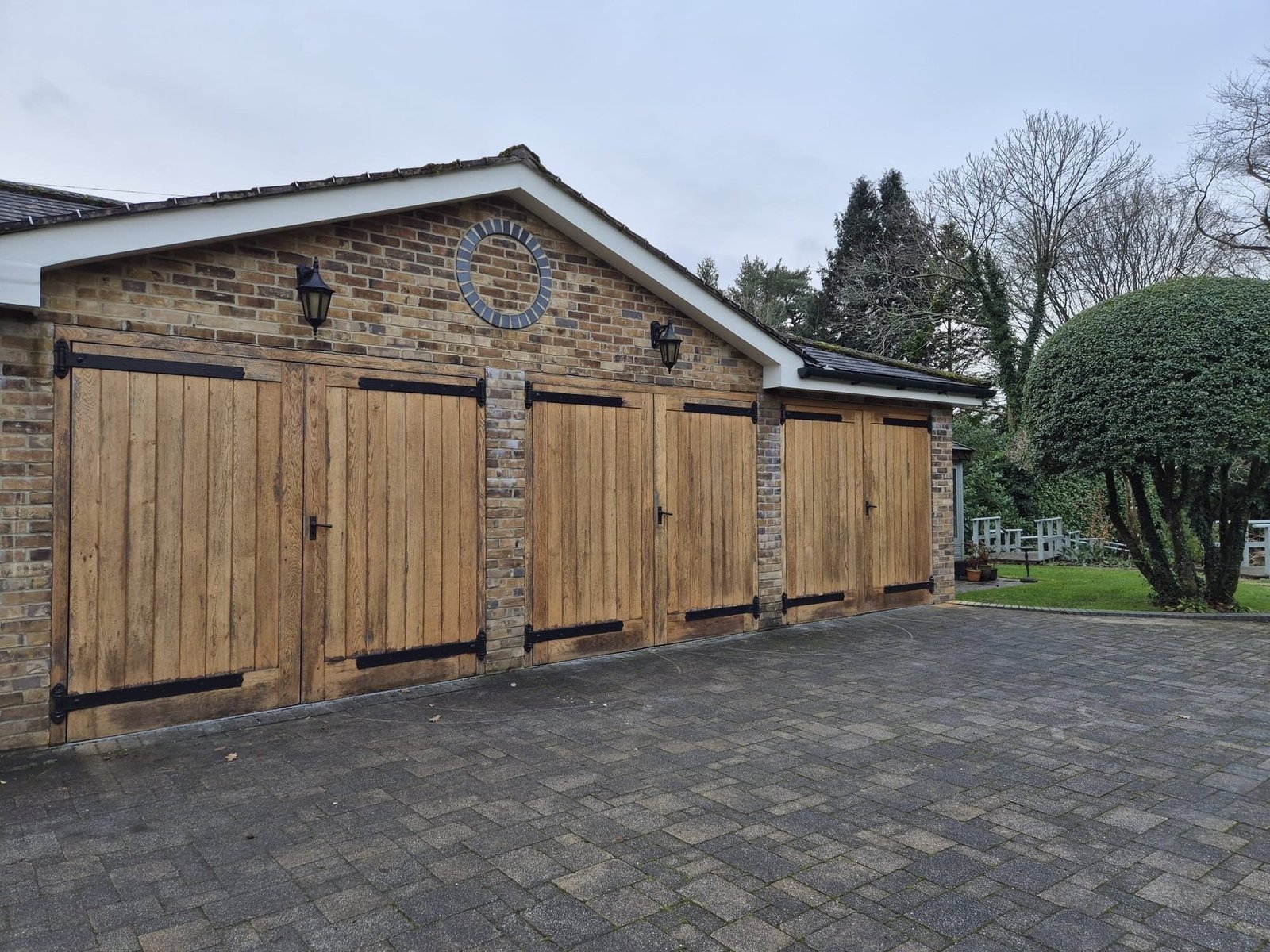 Triple garage security upgrade - Haslemere case study