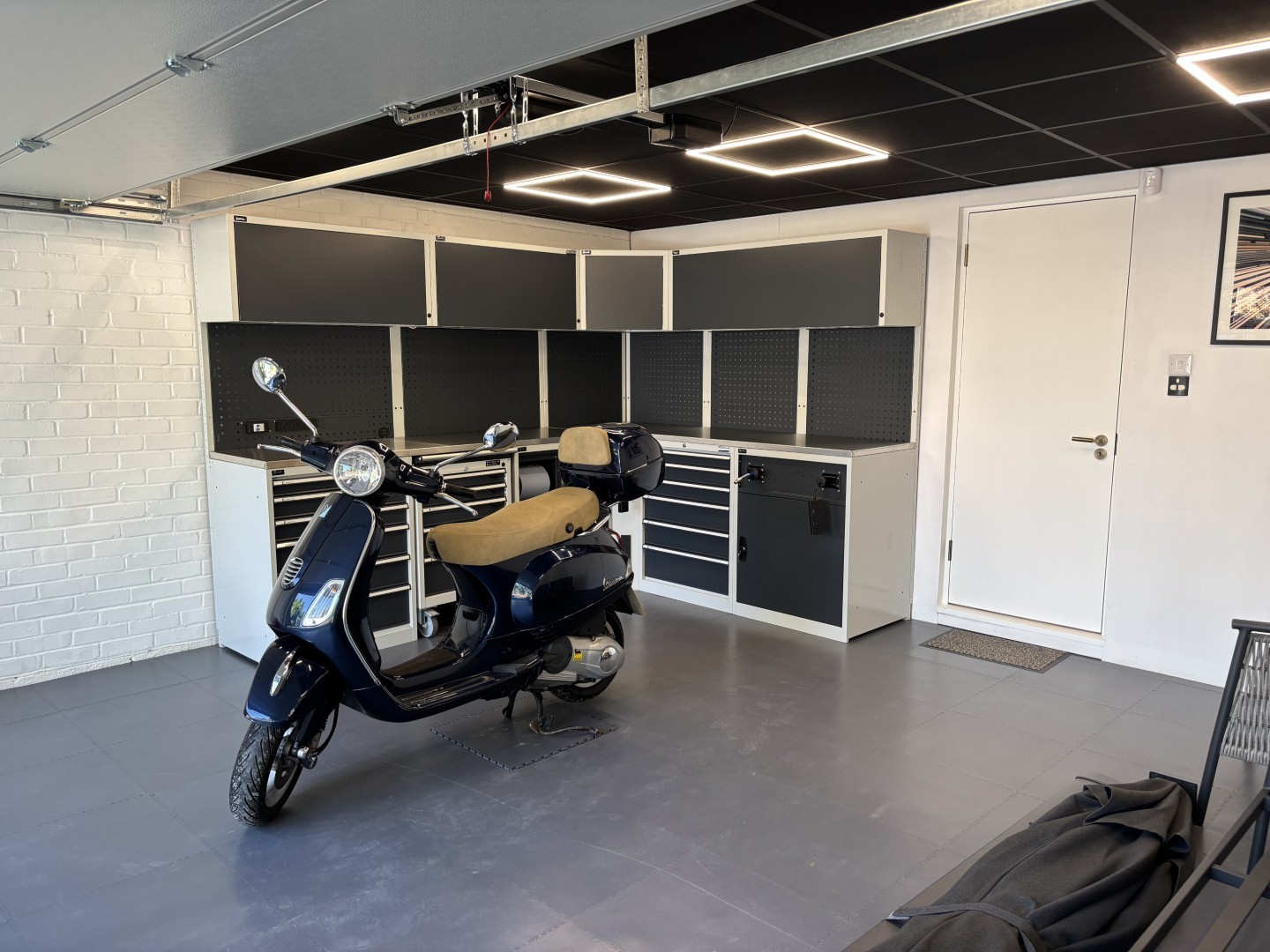 Phil Quaife garage interior