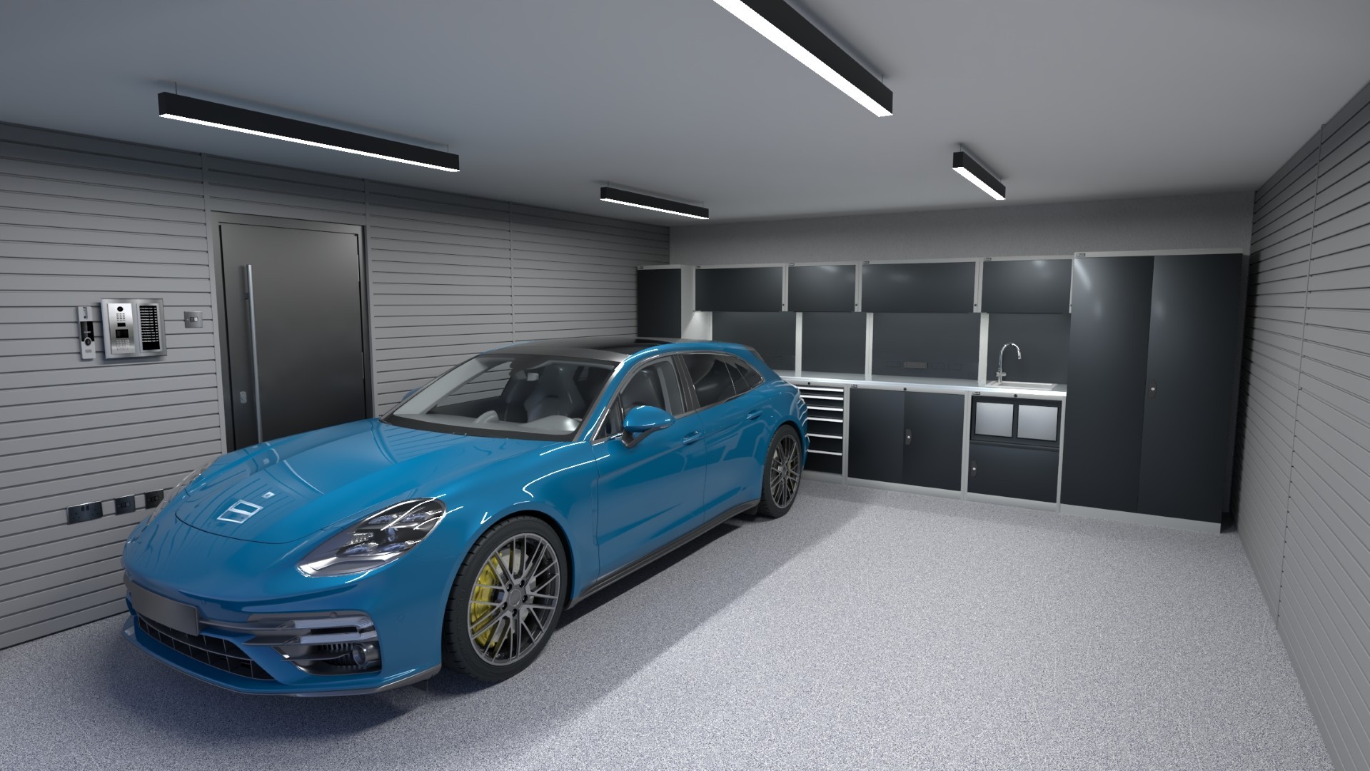 High quality garage transformation