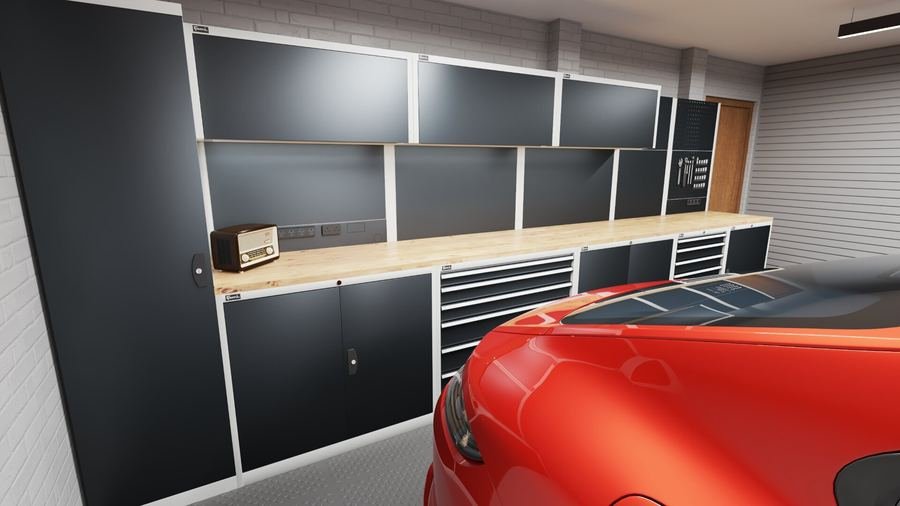 Turnkey garage project showcase